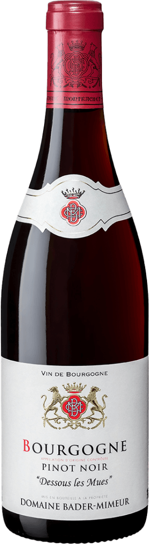 Bourgogne AC Pinot Noir, Dessous Mues