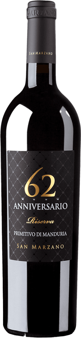 Primitivo di Manduria DOP Anniversario 62 Riserva