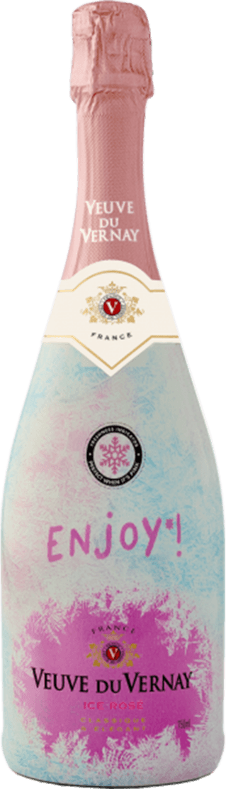Vin Mousseux ICE Rosé Thermo label